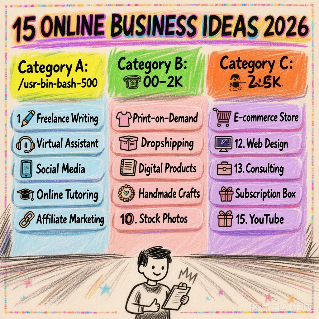 15 Profitable Online Business Ideas